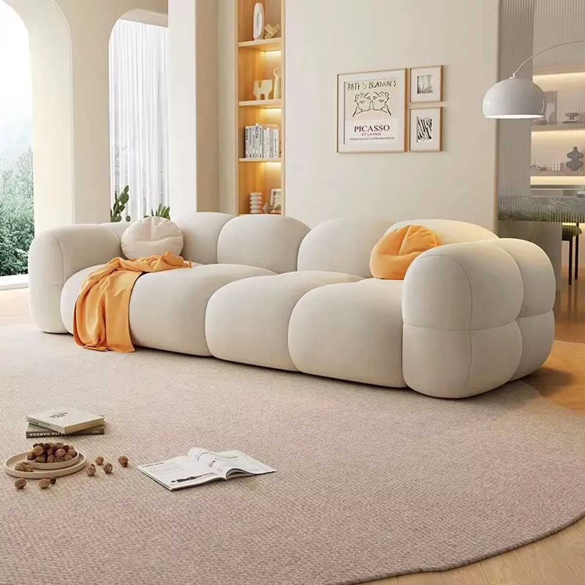 STIL NOVO - SALA SOFA MALVINA MARFIL