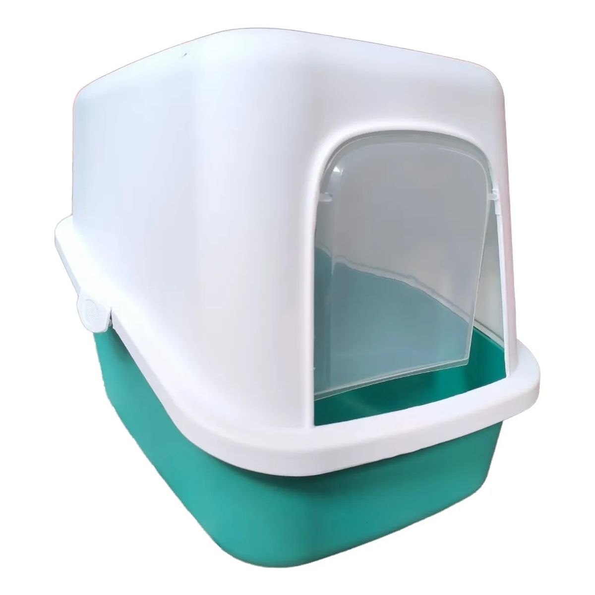 GENERICO - Arenero cerrado para gato Rect- Verde