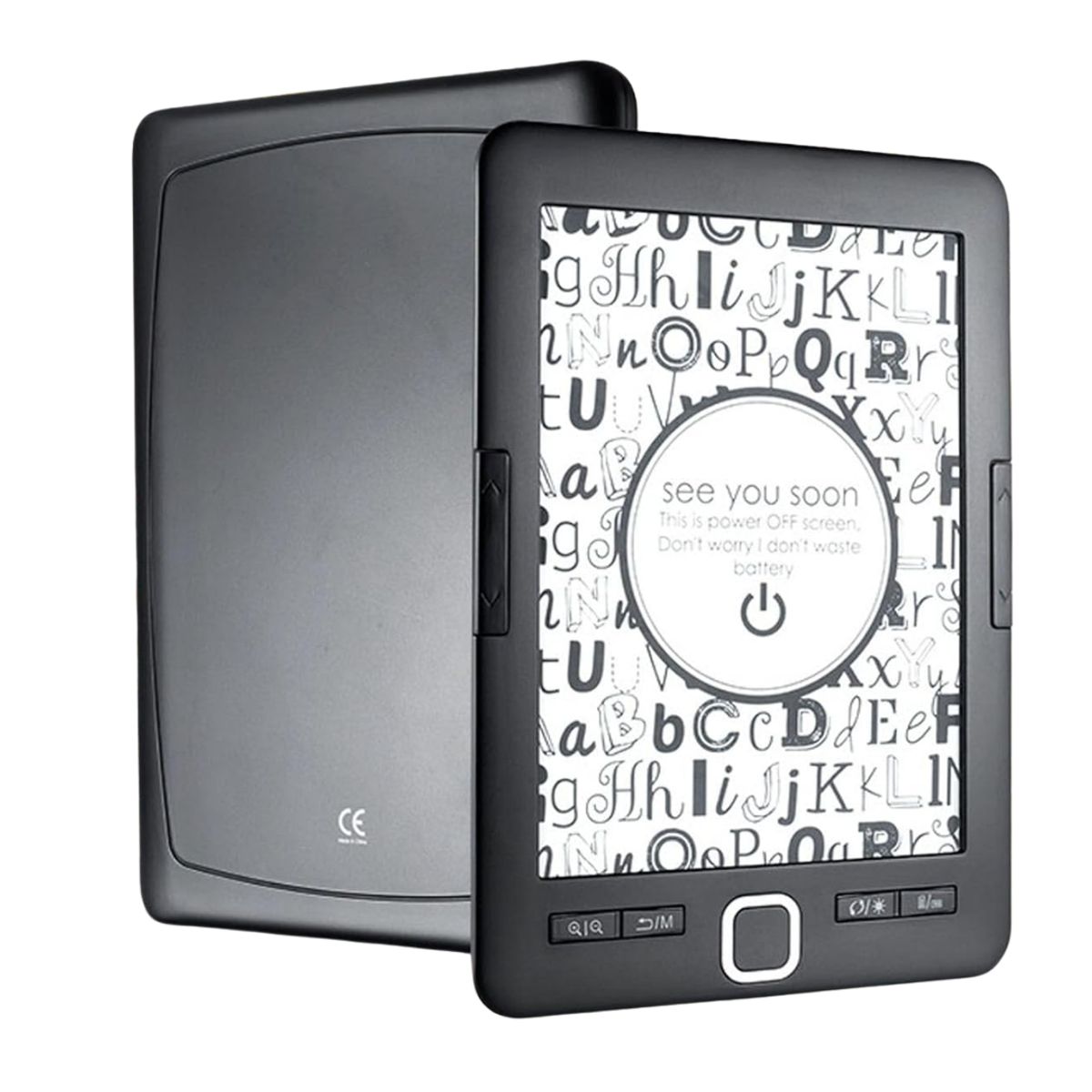 GENERICO - E Reader Libro Electrónico - 8gb Mem Expandible Hasta 32gb Negro