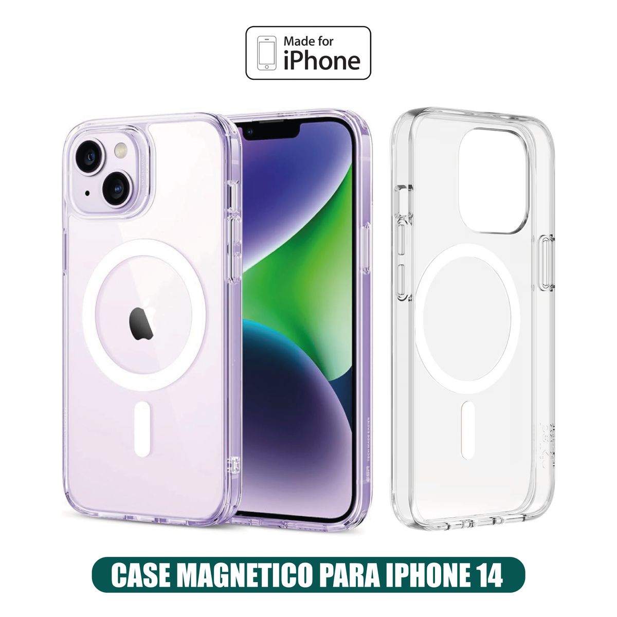 GENERICO - Case Magnetico Transparente iPhone 14 (Magsafe)