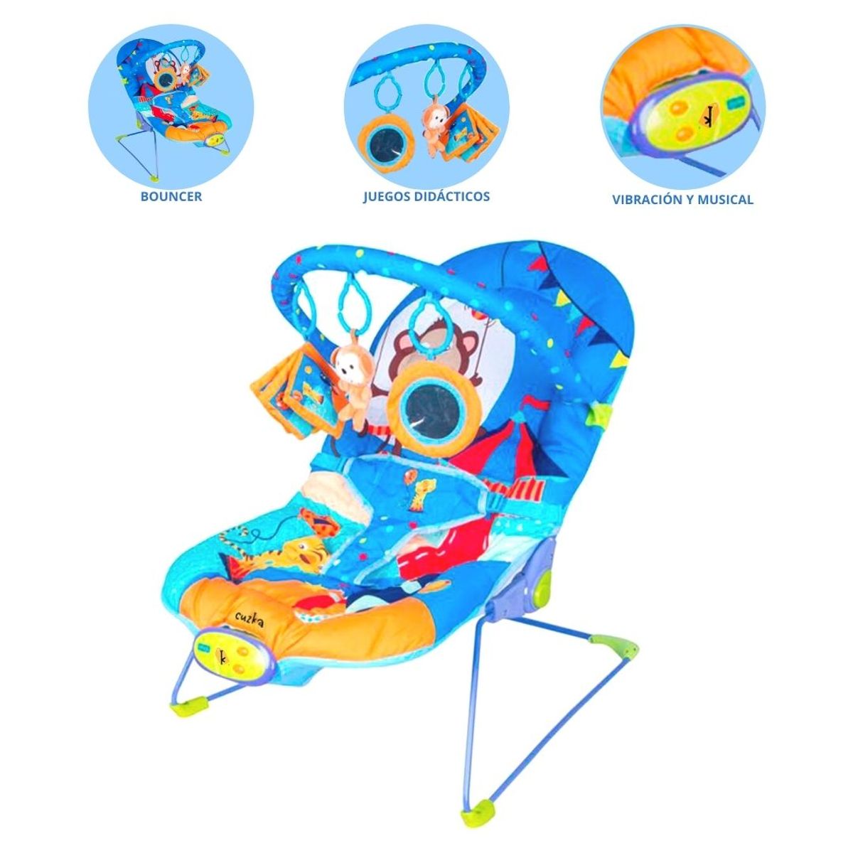 CUZKA - Bauncer Musical Vibrador »CIRCUS»
