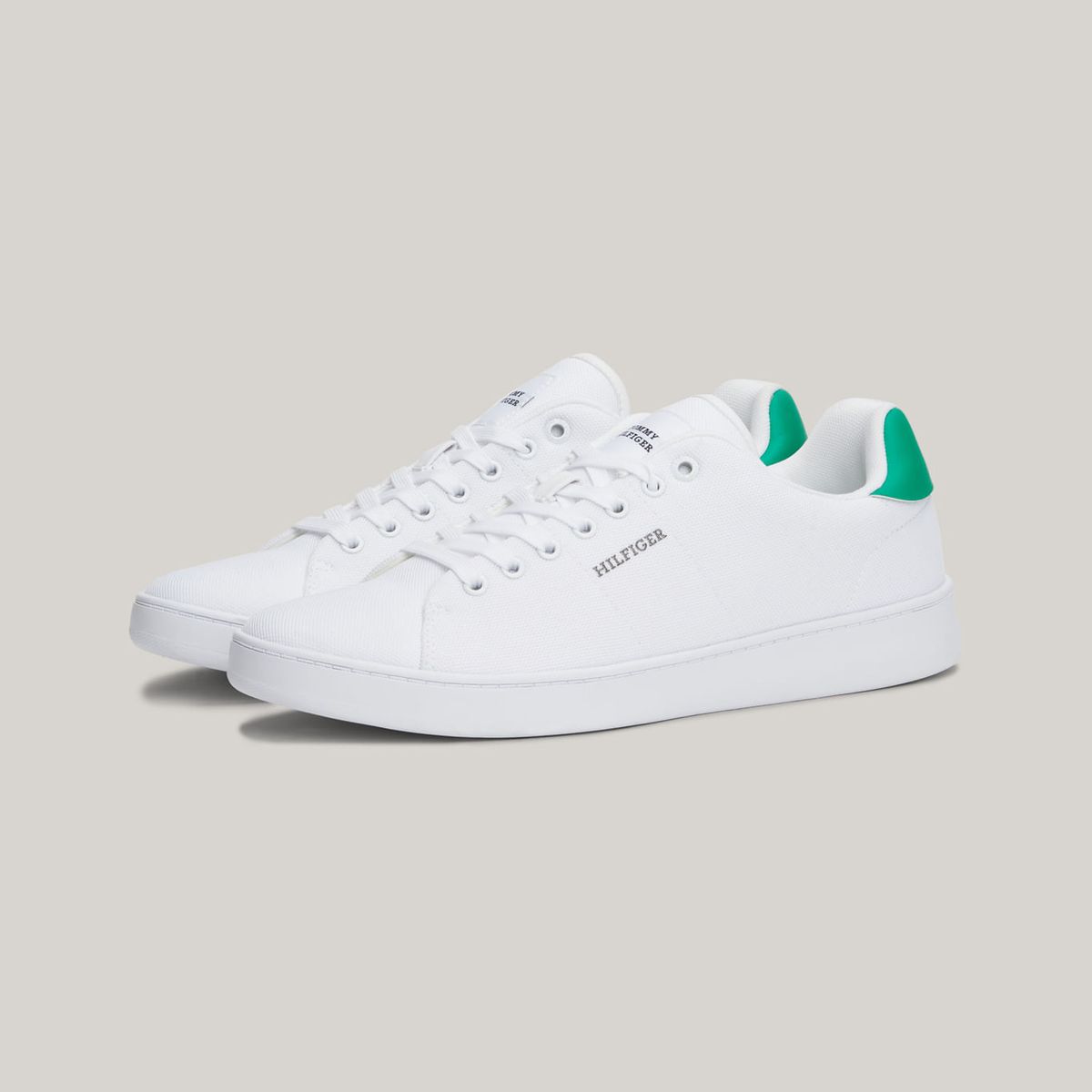 TOMMY HILFIGER - ZAPATILLAS COURT CUPSOLE PIQUE TEXTILE