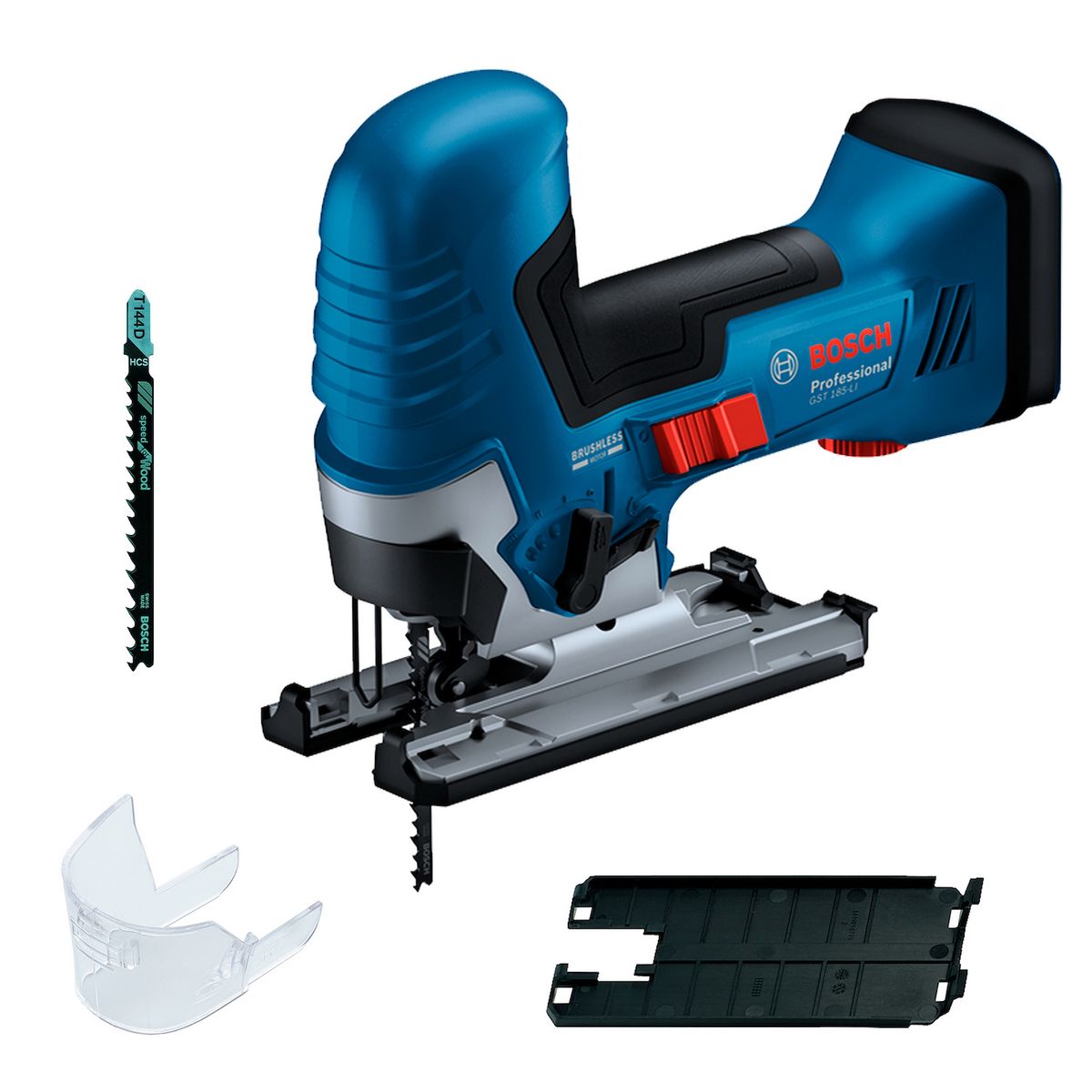 BOSCH - Sierra caladora inalámbrica Bosch GST 185-LI B 18V Brushless