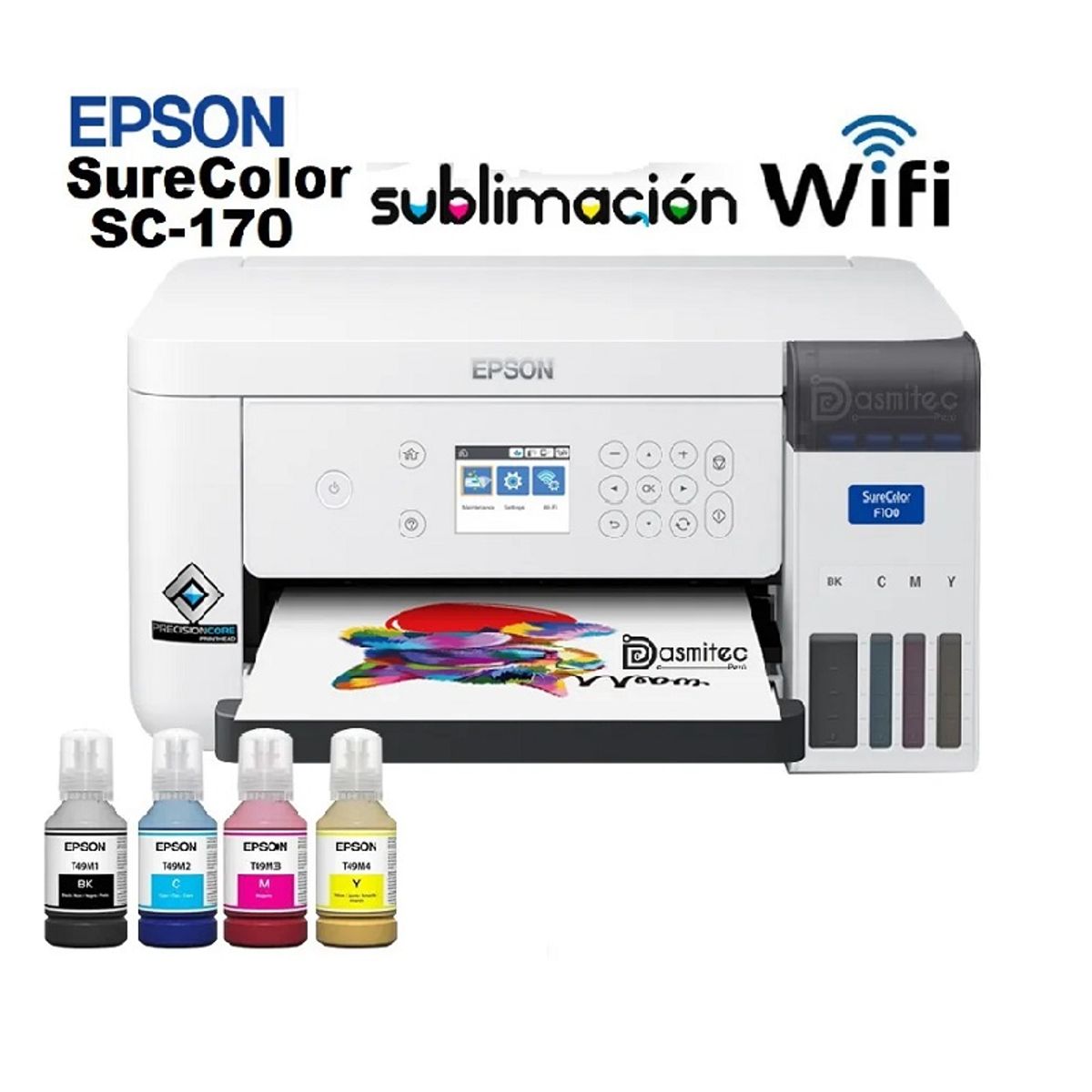 EPSON - Impresora para sublimación Wifi Surecolor F170