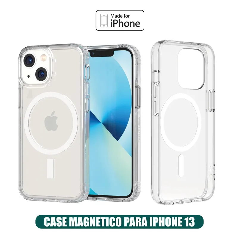GENERICO - Case Magnetico Transparente iPhone 13 (Magsafe)