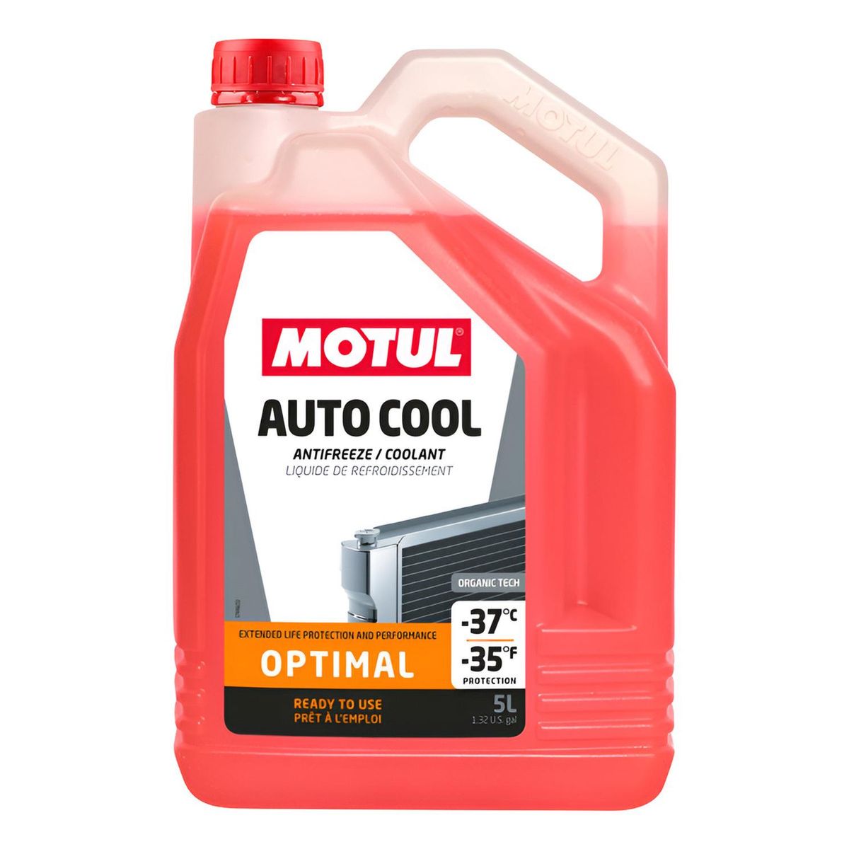 MOTUL - Refrigerante Motul Auto Cool Optimal -37°c 5l