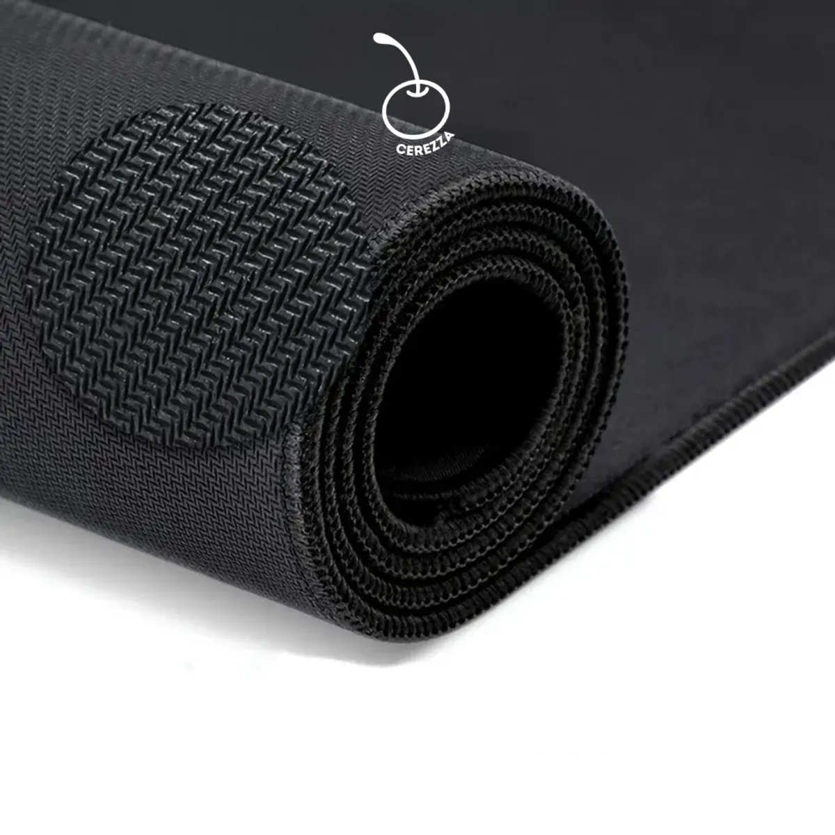 GENERICO - PAD MOUSE XL Gamer para PC De 70cm x 30cm Borde Cosido Negro