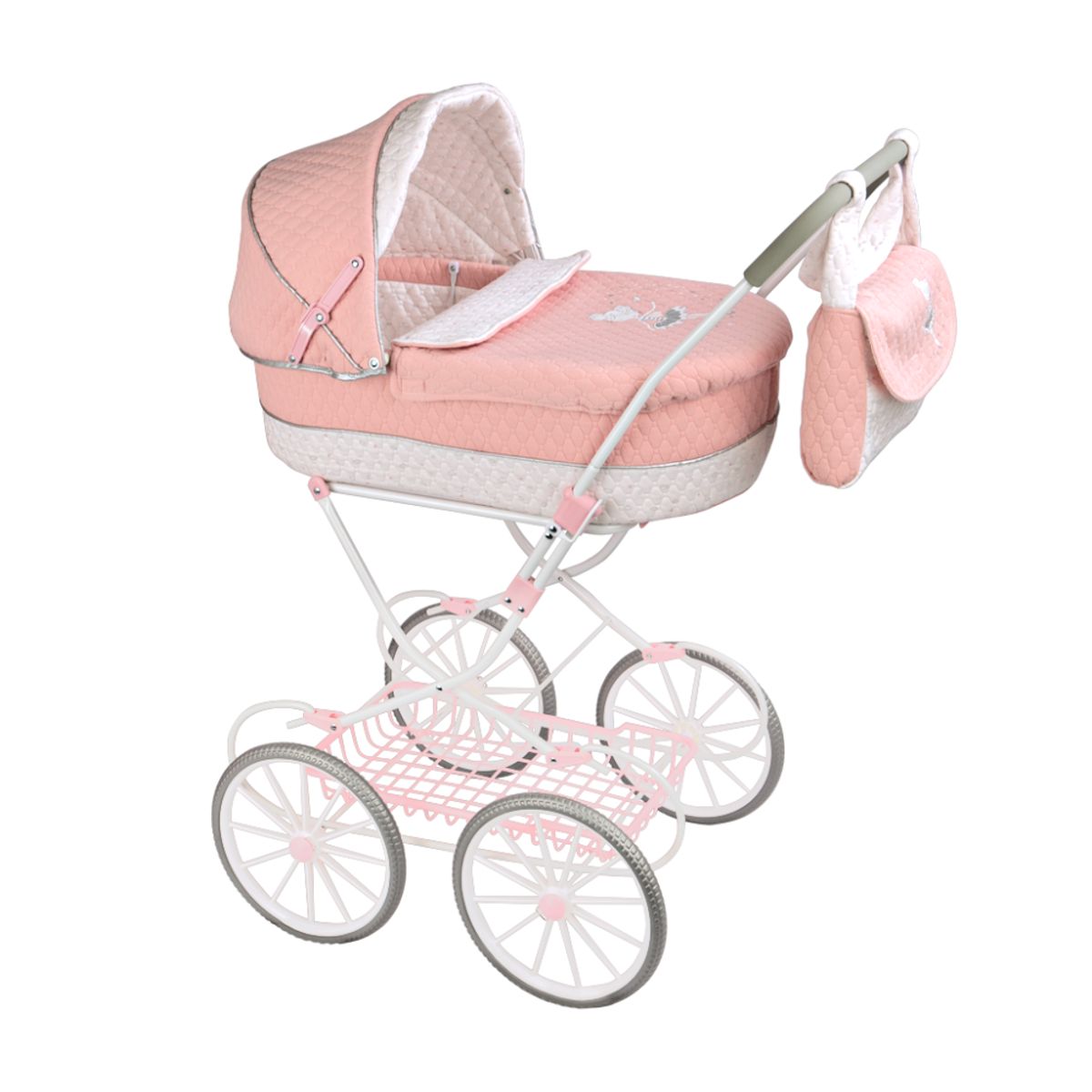 MUÑECAS REBORN - Coche con Capota +Bolso Modelo Universe Alt 90cm Para Muñeca