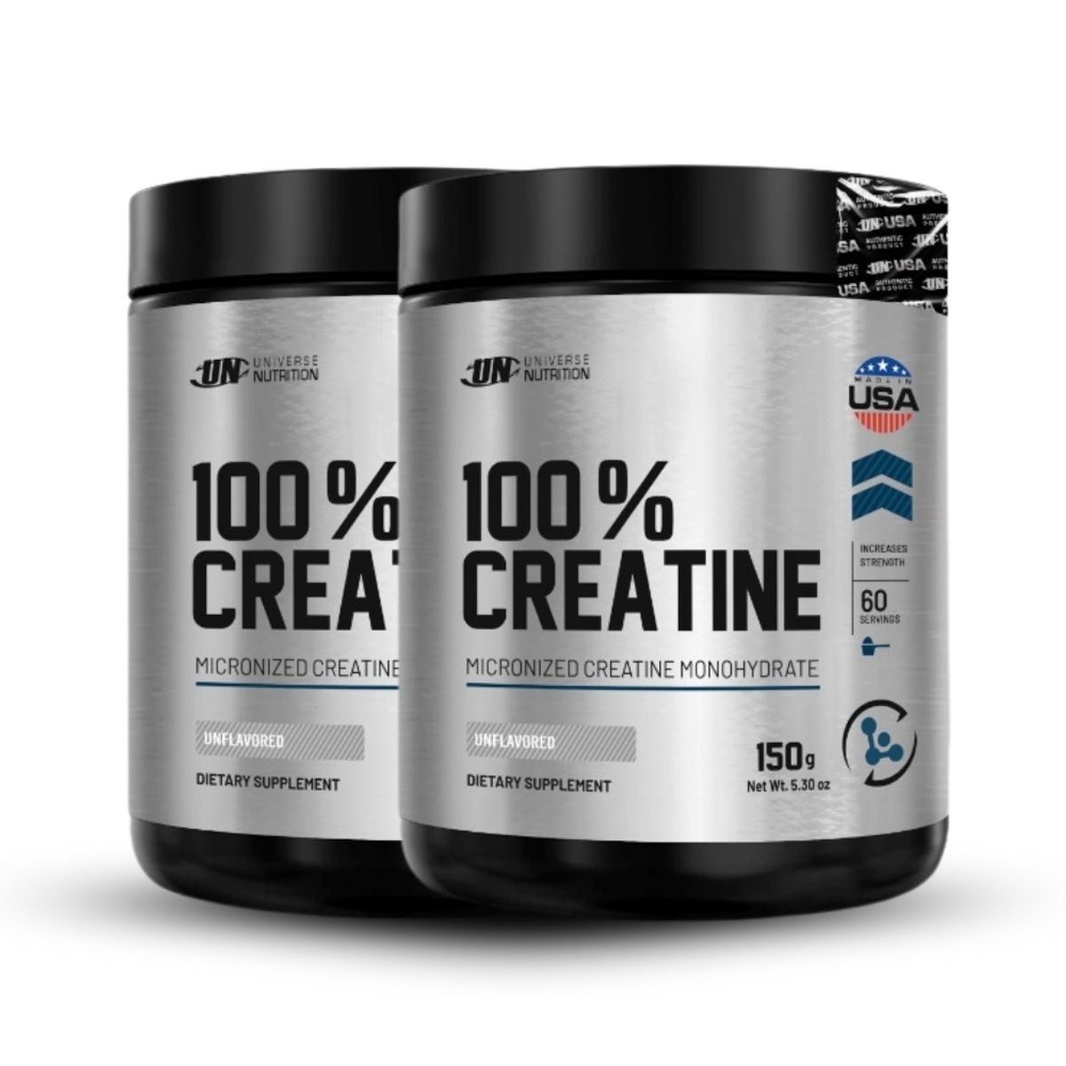 UNIVERSE NUTRITION - Creatina Monohidratada Universe Nutrition 150Gr Pack X2