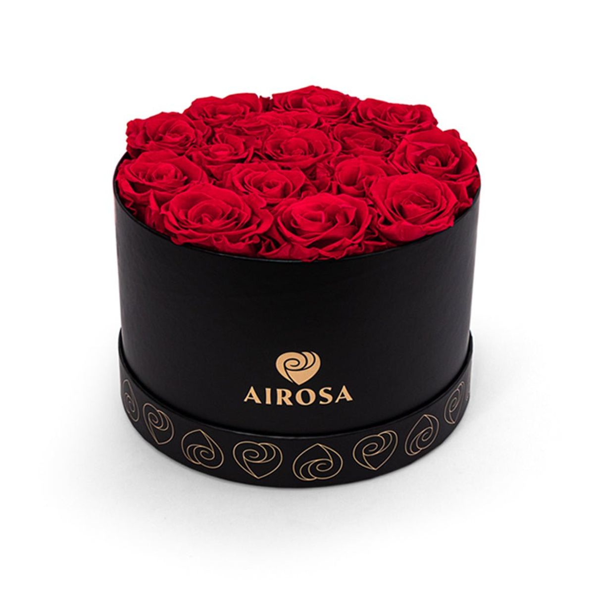 AIROSA - Rosas Preservadas Deslumbrarte – Box con 15 Rosas Rojas