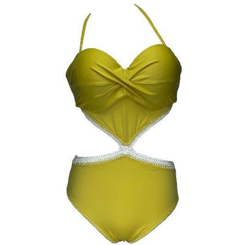 GENERICO - Ropa de baño Mujer A-2025 Amarillo GL-50