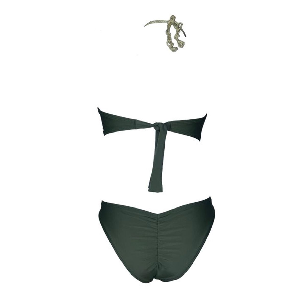 GENERICO - Bikini Licra UV Amelia Mary Earhart verde GL-65