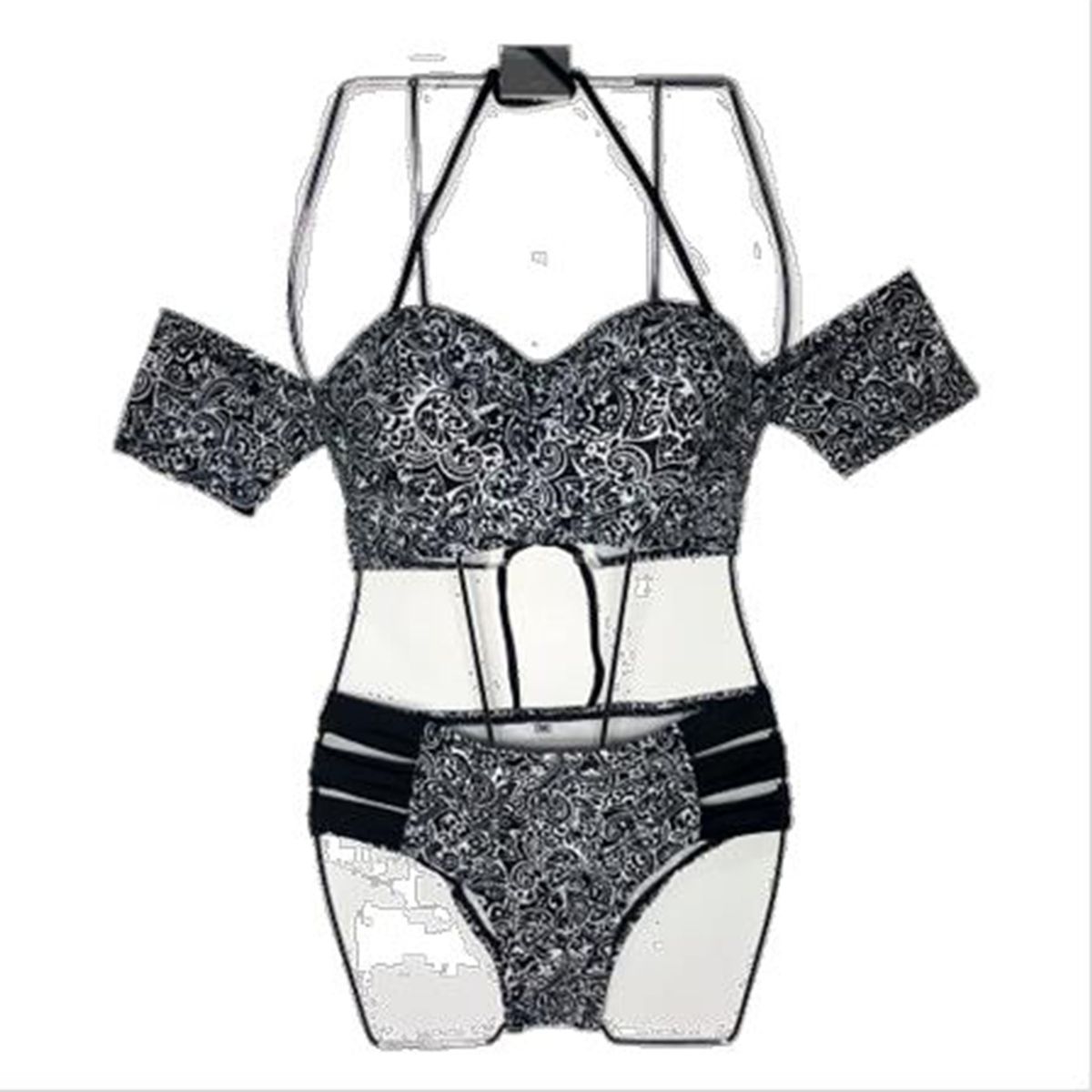 GENERICO - Bikini Licra UV Mia Negro GL-46