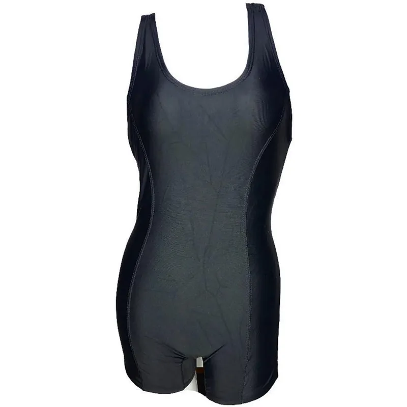 GENERICO - Ropa de baño Mujer Natacion Clasico Short Negro GL-32