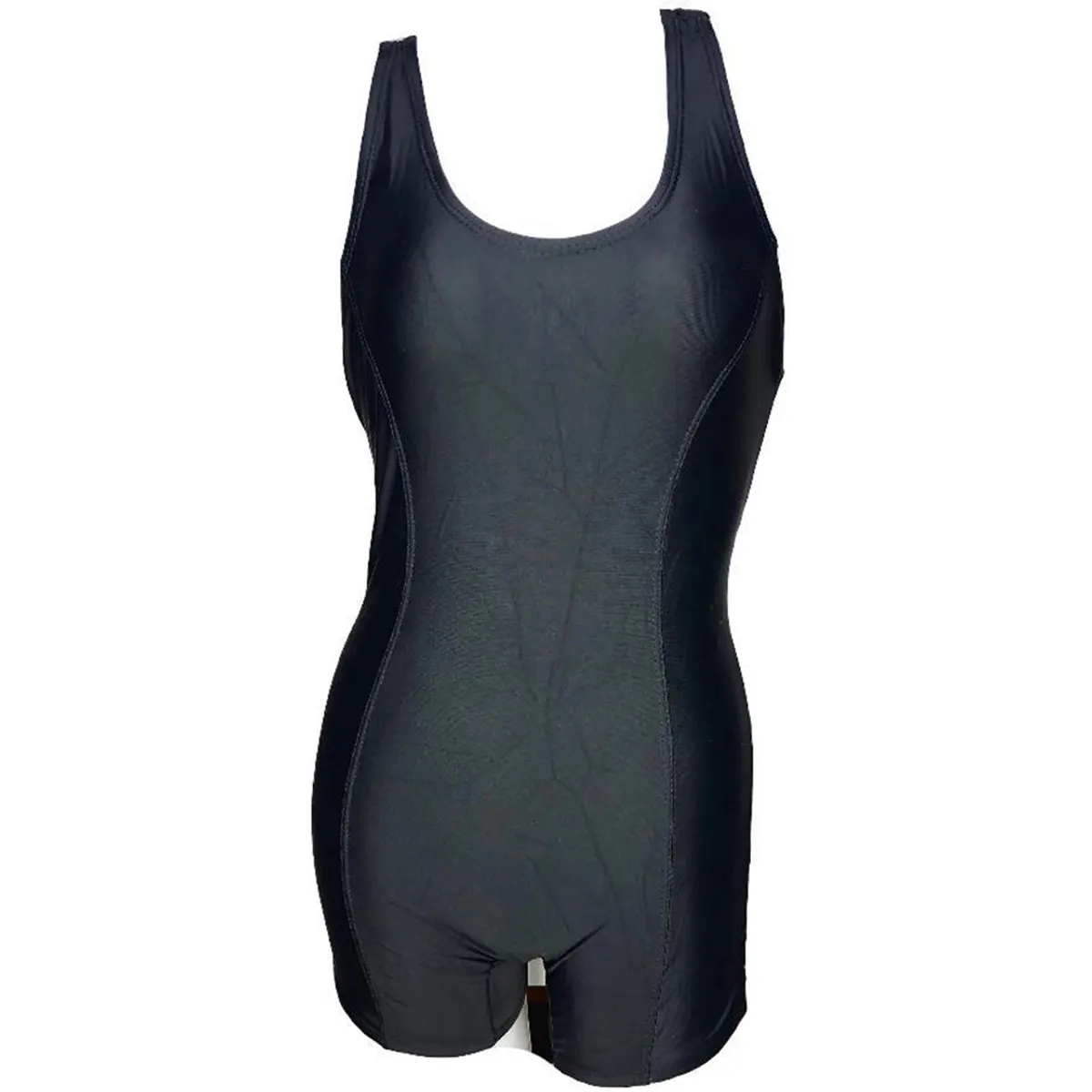 GENERICO - Ropa de baño Mujer Natacion Clasico Short Negro GL-32