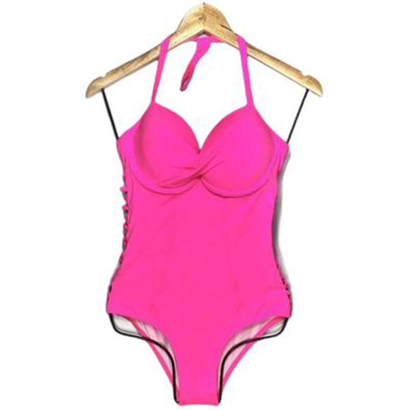 GENERICO - Ropa de Baño Enterizo Licra UV Esmeralda Fucsia GL-50