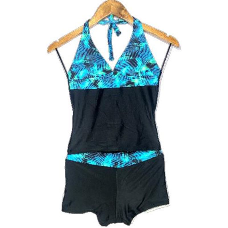 GENERICO - Shortkini Colores UV Con Polo Negro GL-32