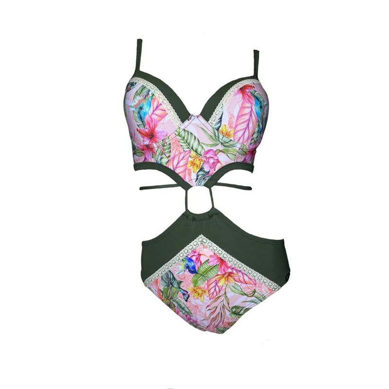 GENERICO - Trikini Licra UV Eleanor Roosevelt Verde GL-44