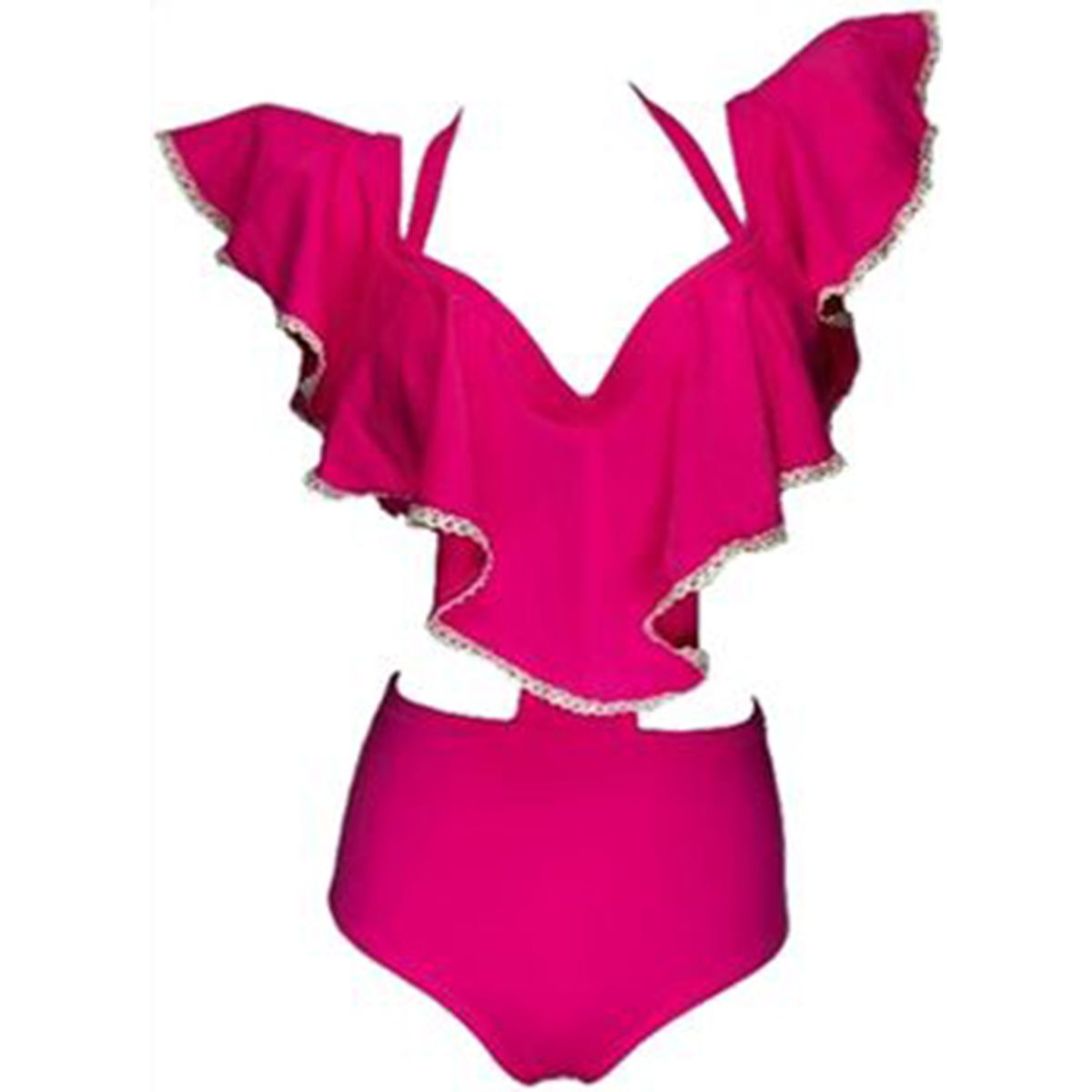 GENERICO - Trikini Licra UV Eva Perón Fucsia GL-43