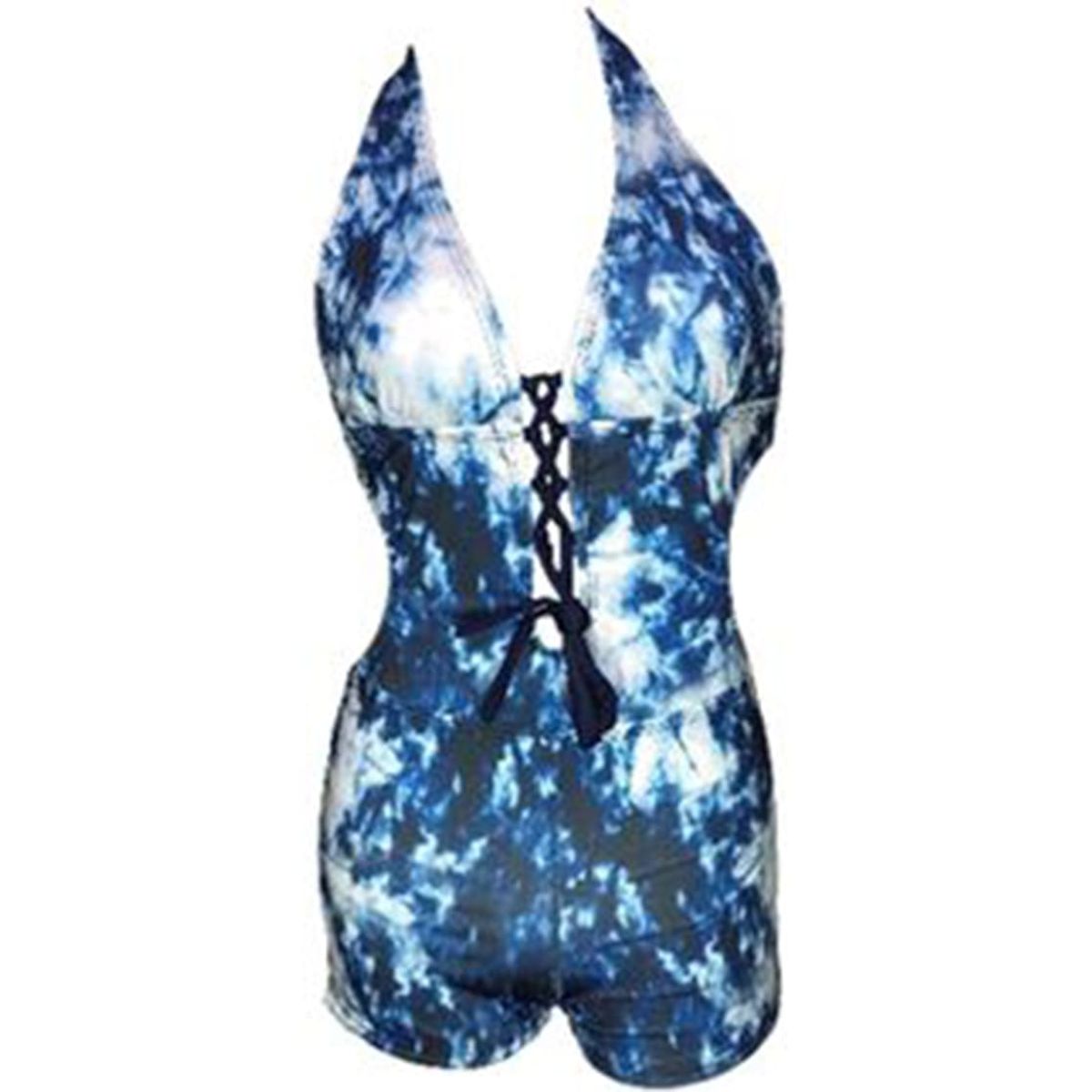 GENERICO - Trikini Licra UV Short Isabella Azul GL-32