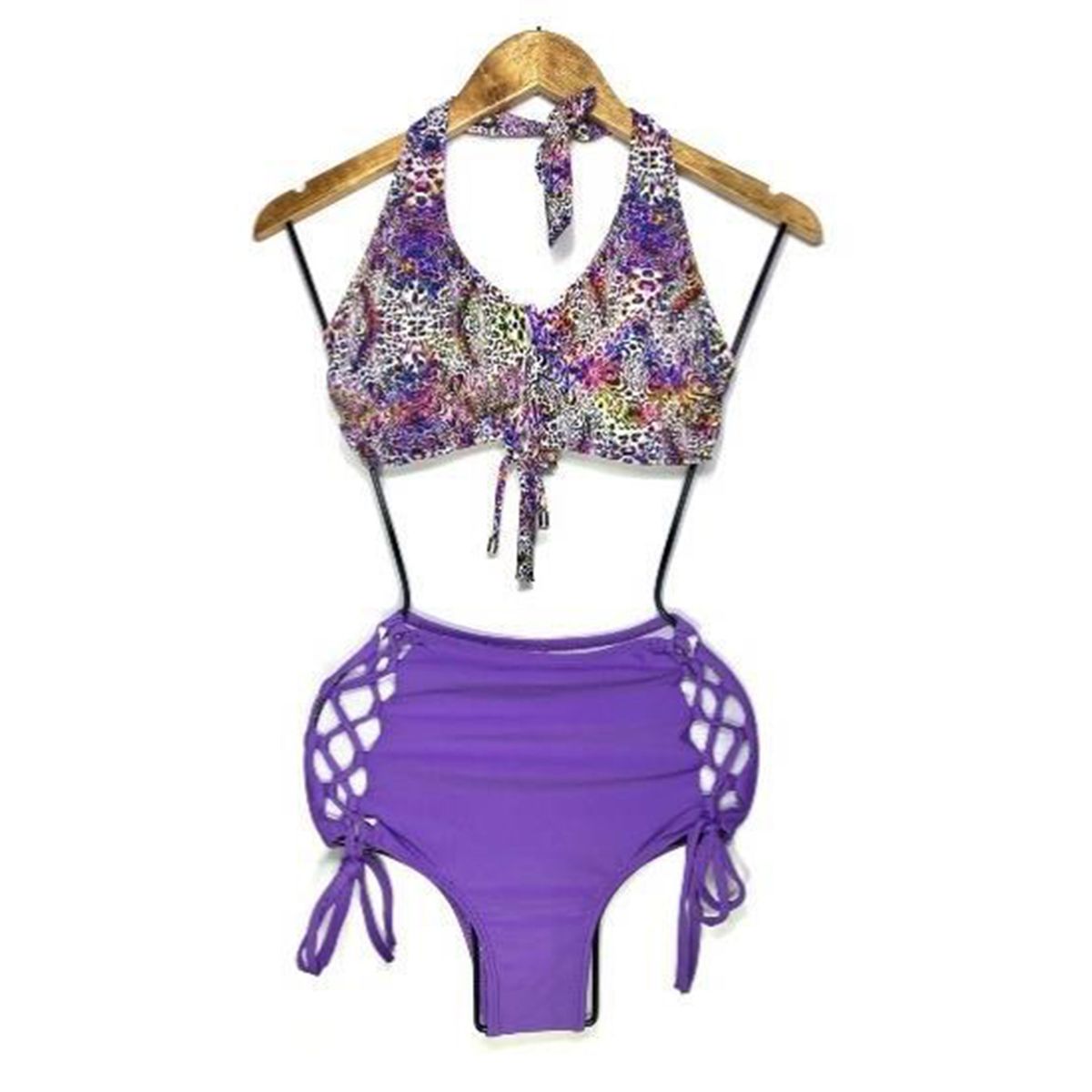 GENERICO - Ropa de baño Mujer Valentina Morado GL-28