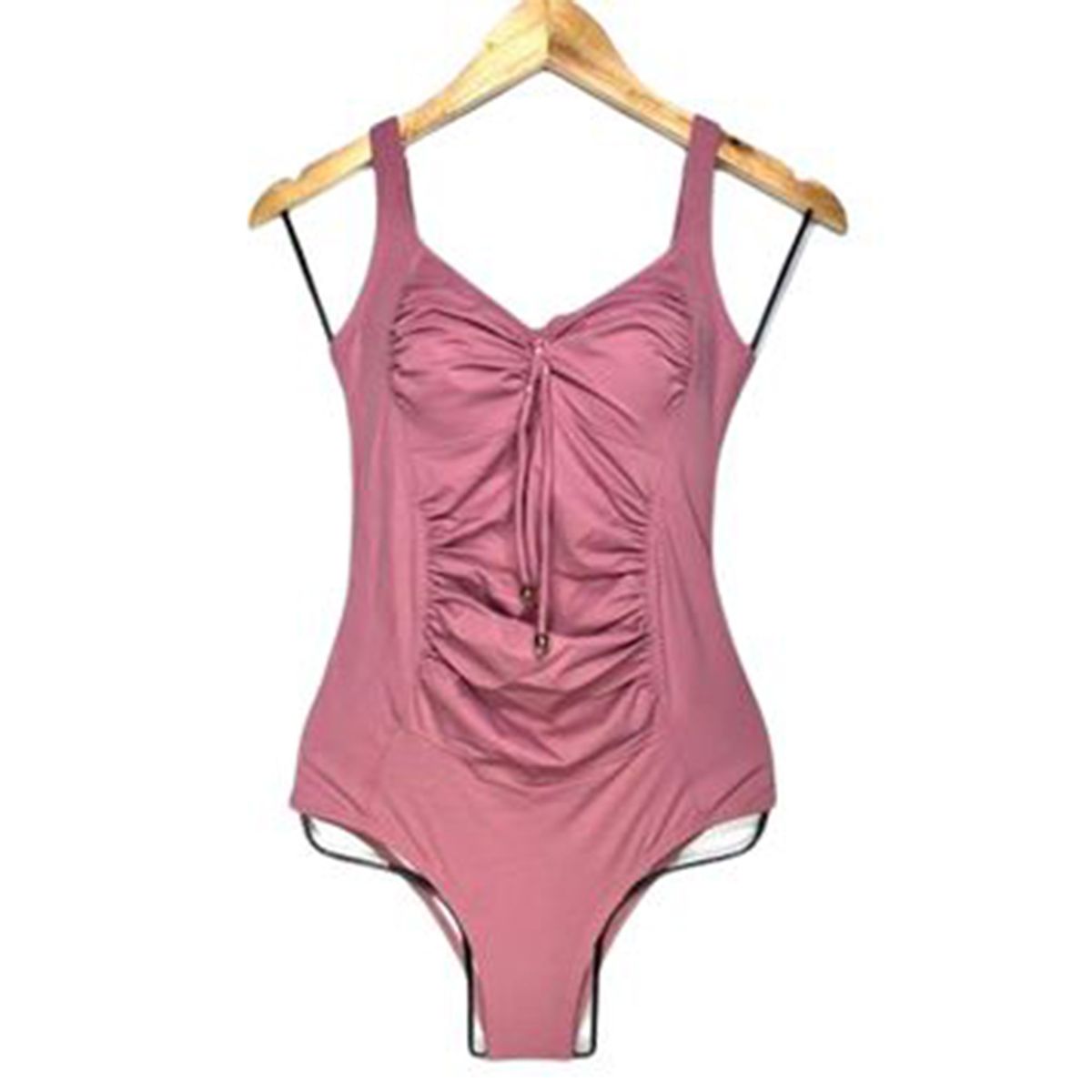 GENERICO - Ropa de Baño Enterizo Licra UV Alessa Iglesias Palo Rosa GL-50