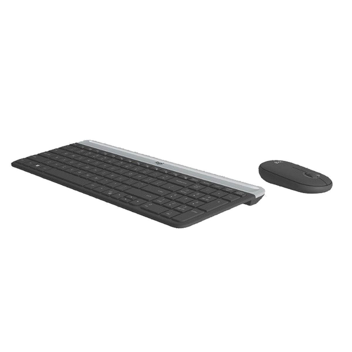 LOGITECH - COMBO TECLADO LOGITECH + MOUSE MK470 WIRELESS SLIM USB NEGRO