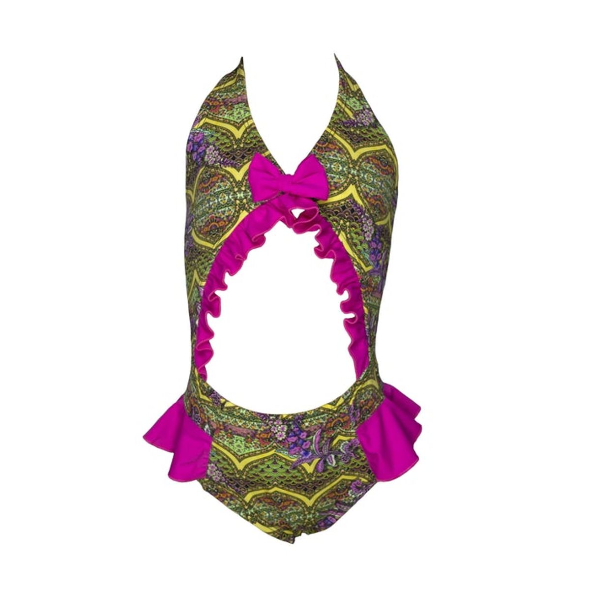 GENERICO - Trikini Niña Ximena Color Amarillo GL-22