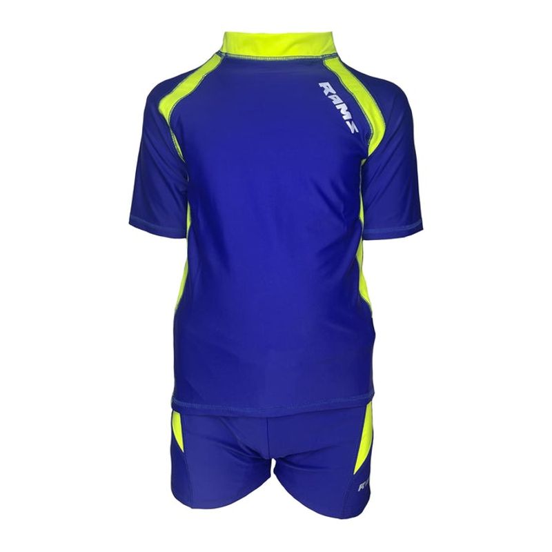 GENERICO - Conjunto Niño Manga Corta Color Azulino GL-41