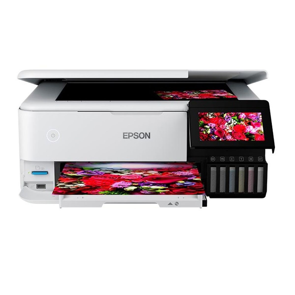 EPSON - Impresora Fotografica Multifuncional Epson EcoTank L8160 WiFi Ethernet