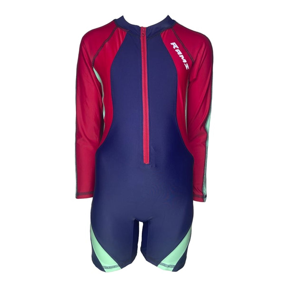 GENERICO - Enterizo Niño Cierre Manga Larga Color Azul GL-46