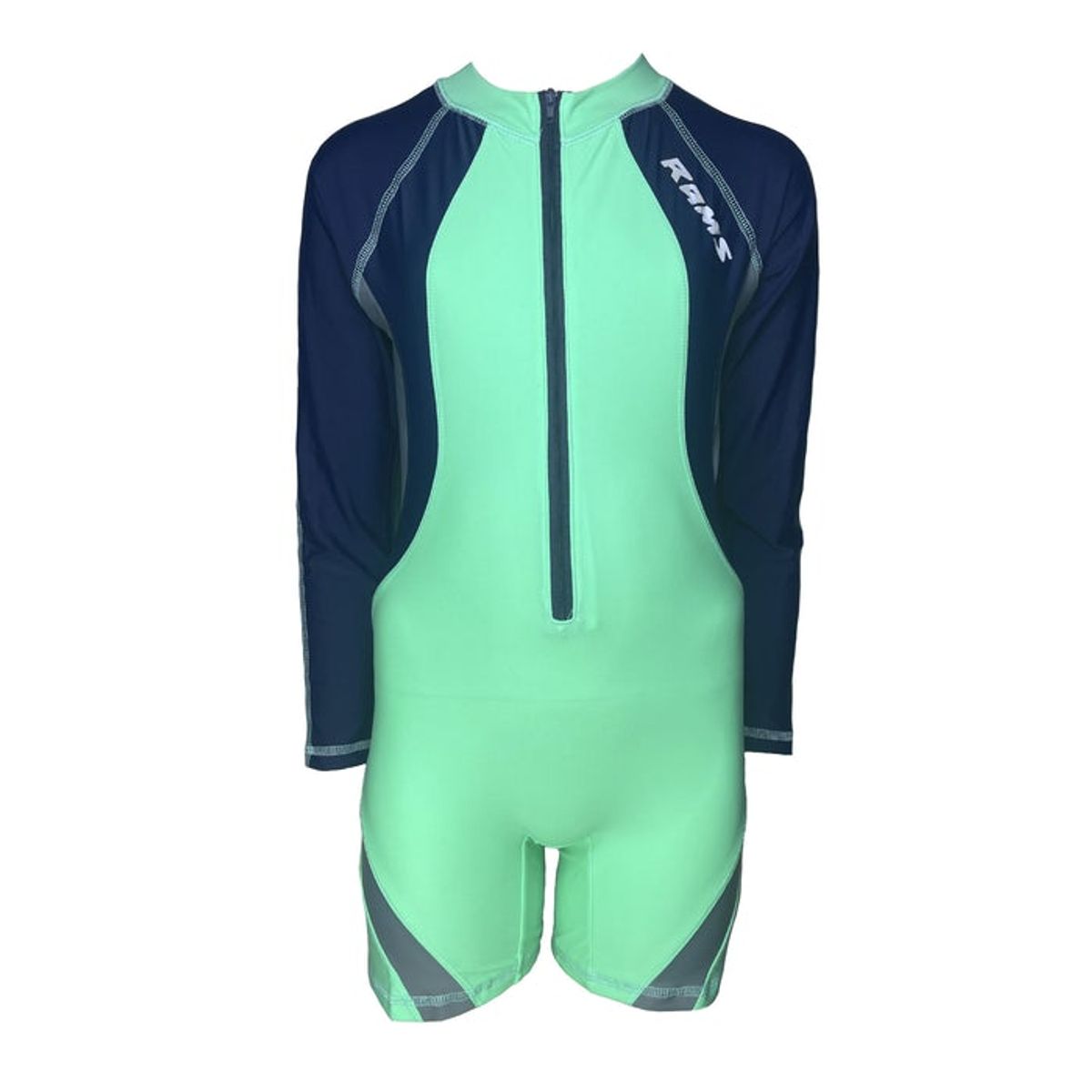 GENERICO - Enterizo Niño Cierre Manga Larga Color Celeste GL-46