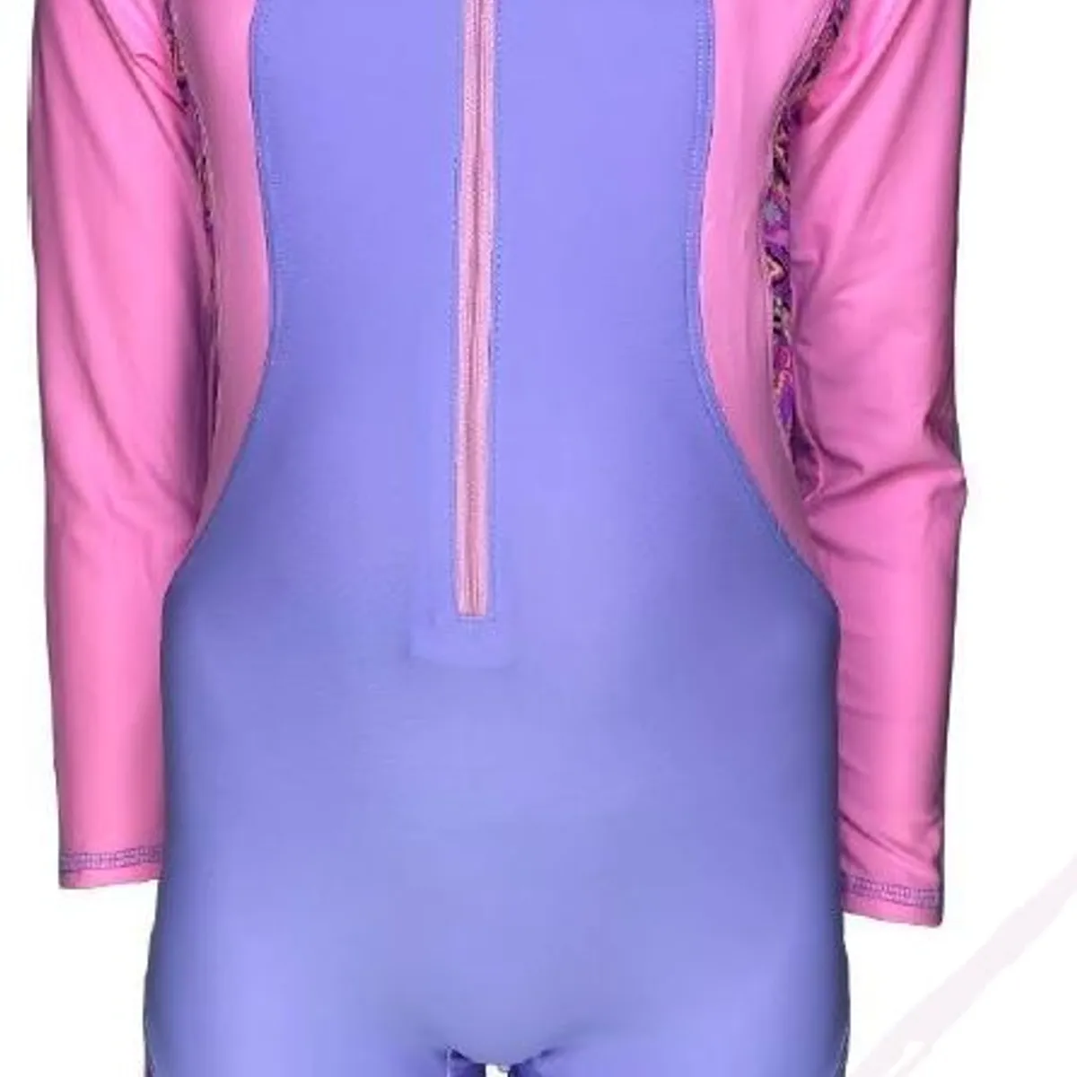 GENERICO - Enterizo Niña Cierre Manga Larga Color Lila GL-46