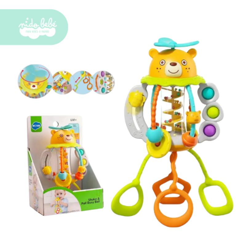 BABY - Oso Interactivo Sacude y Tira de bebé