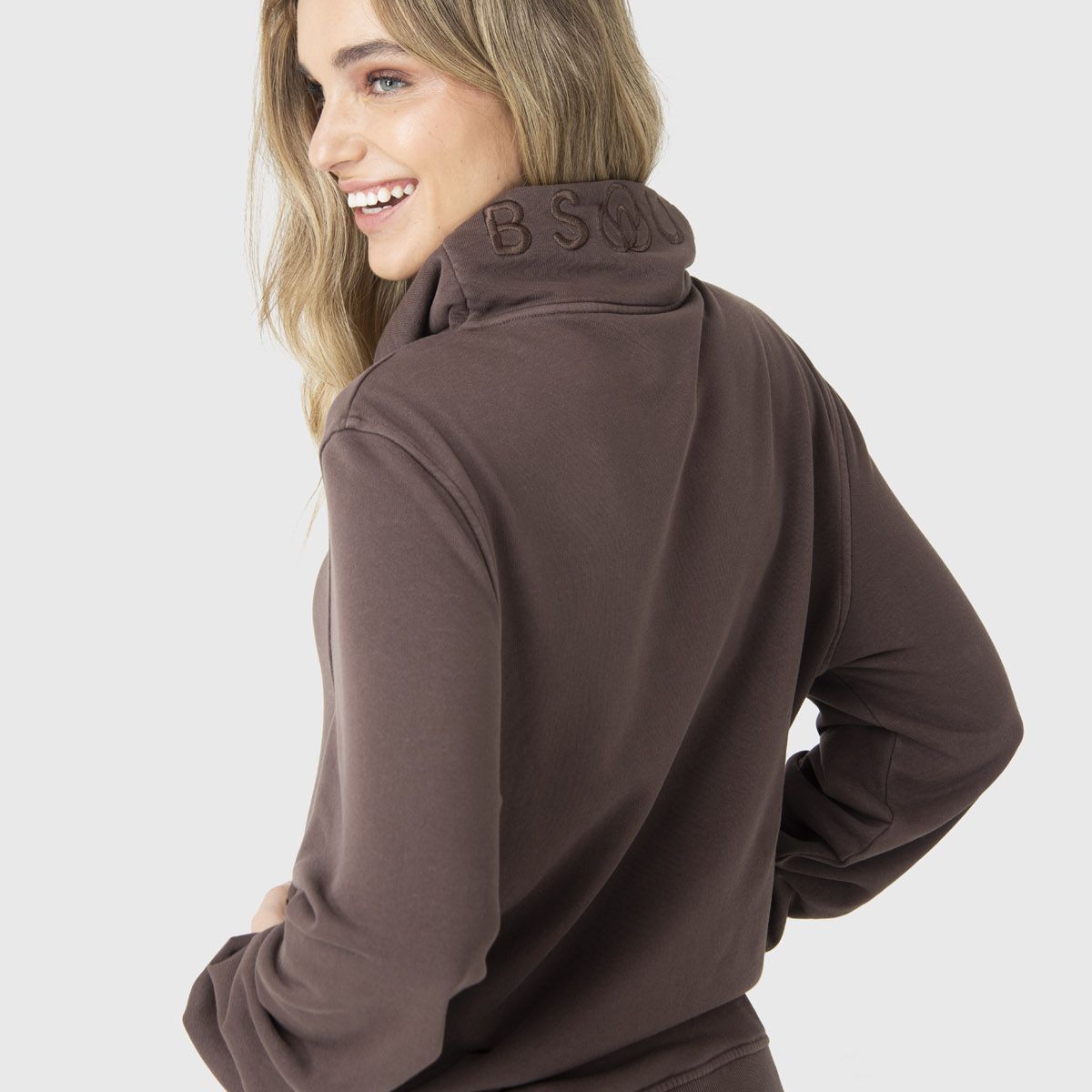 BSOUL - Polera Bsoul Mujer Cotton Dye Marrón BSOUL