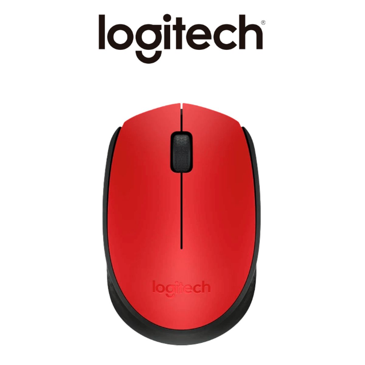 LOGITECH - Mouse Inalambrico LOGITECH M170 RED