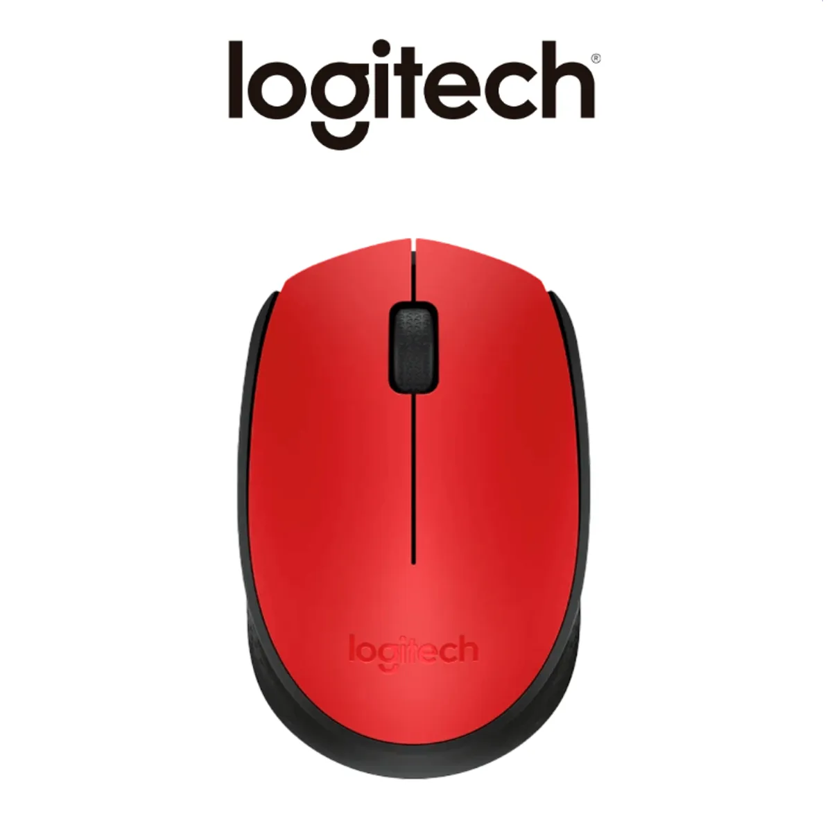 LOGITECH - Mouse Inalambrico LOGITECH M170 RED