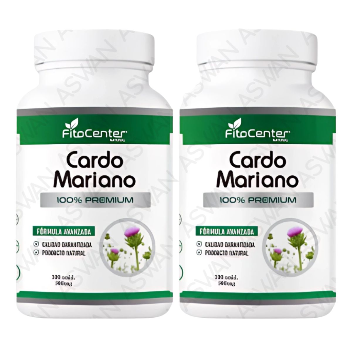 GENERICO - Pack de 2 Cardo Mariano Formula Avanzada  100 unidades  500mg