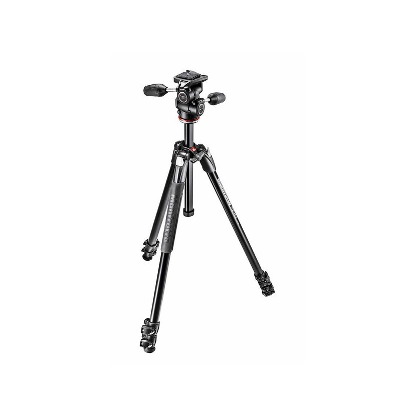 MANFROTTO - Trípode kit cabezal de 3 vías Manfrotto MK290XTA3-3W 290
