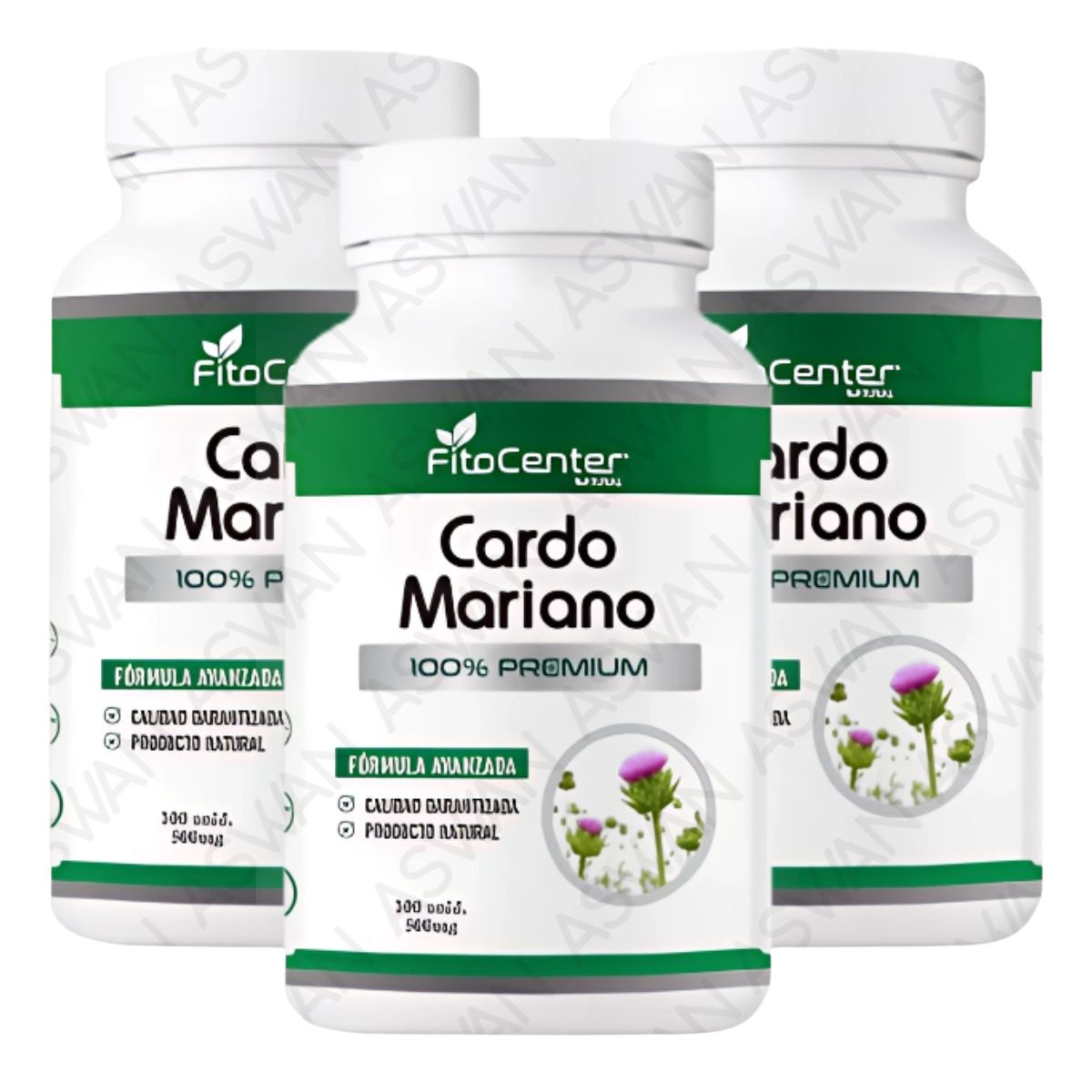GENERICO - Pack de 3 Cardo Mariano Formula Avanzada  100 unidades  500mg