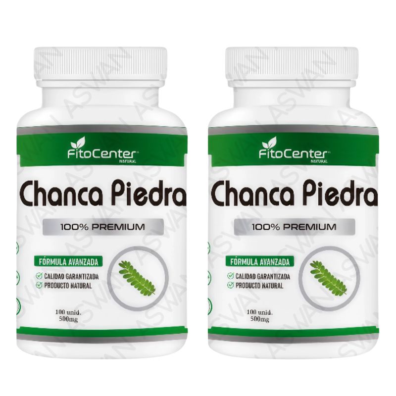 GENERICO - Pack de 2 Chanca Piedra Formula Avanzada  100 unidades  500mg