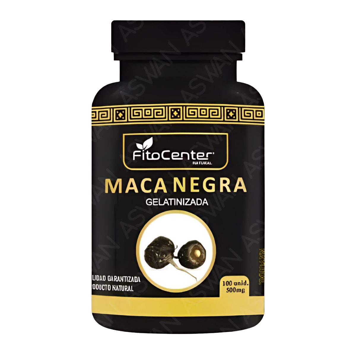 GENERICO - Maca Negra Gelatinizada  100 unidades  500mg