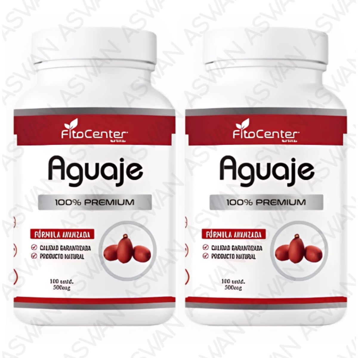 GENERICO - Pack de 2 Aguaje Formula Avanzada  100 unidades  500mg