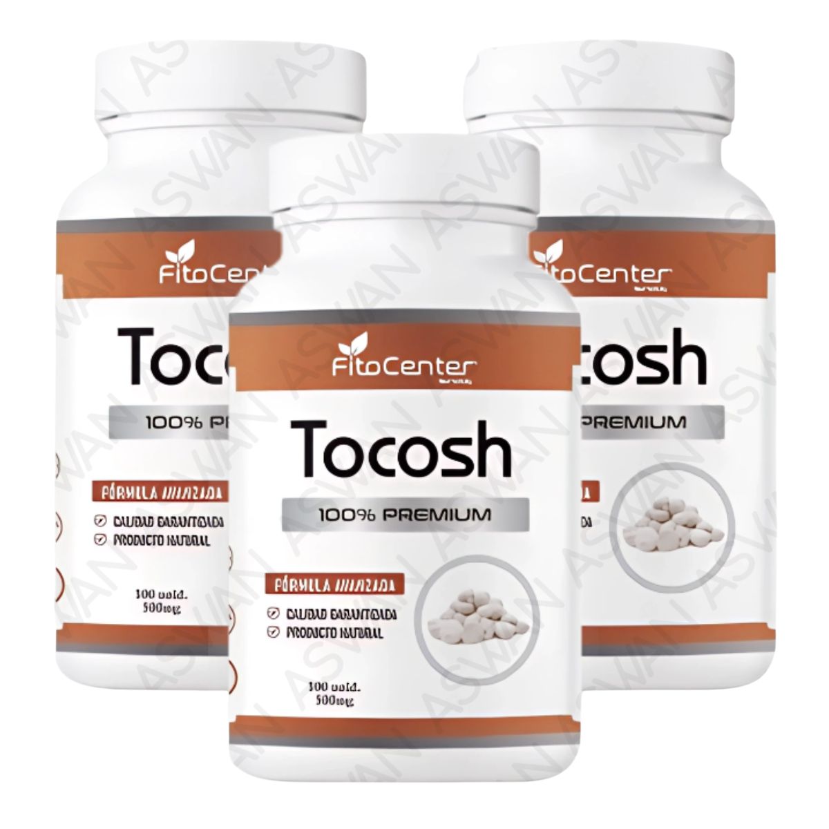 GENERICO - Pack de 3 Tocosh Formula Avanzada  100 unidades  500mg