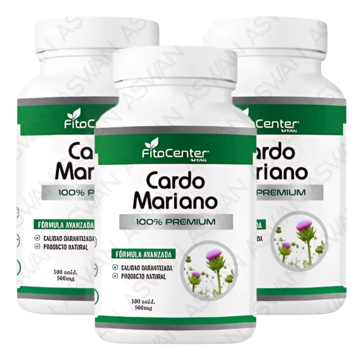 GENERICO - Pack de 3 Cardo Mariano Formula Avanzada  100 unidades  500mg