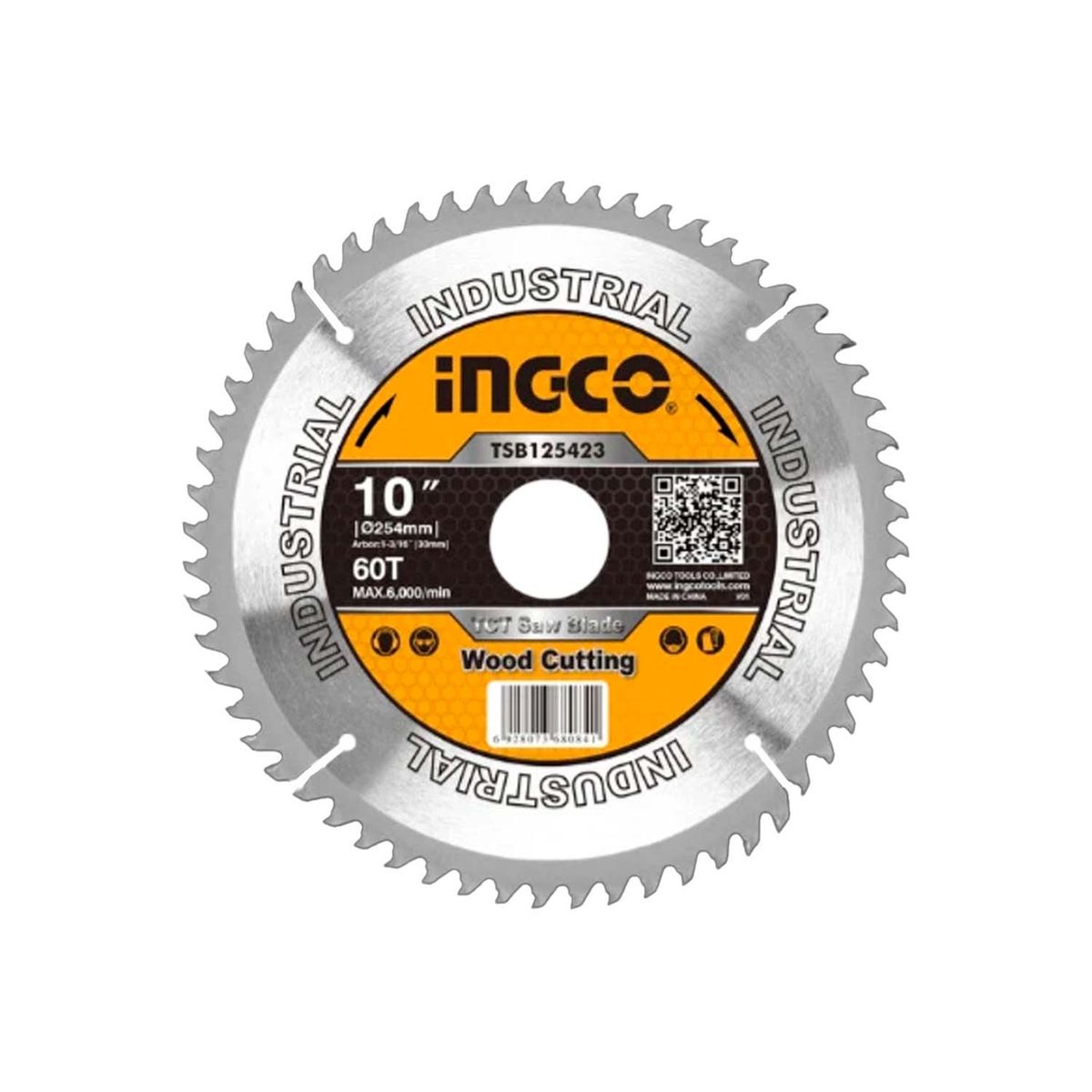 INGCO TOOLS - Disco De Corte Aluminio 10 120t Para Ingletadora Ingco