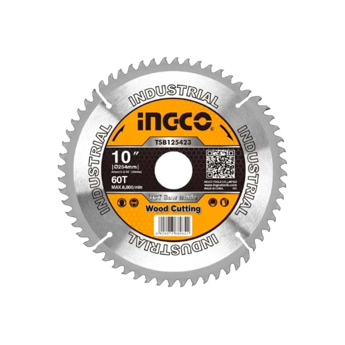 INGCO TOOLS - Disco De Corte Aluminio 10 120t Para Ingletadora Ingco
