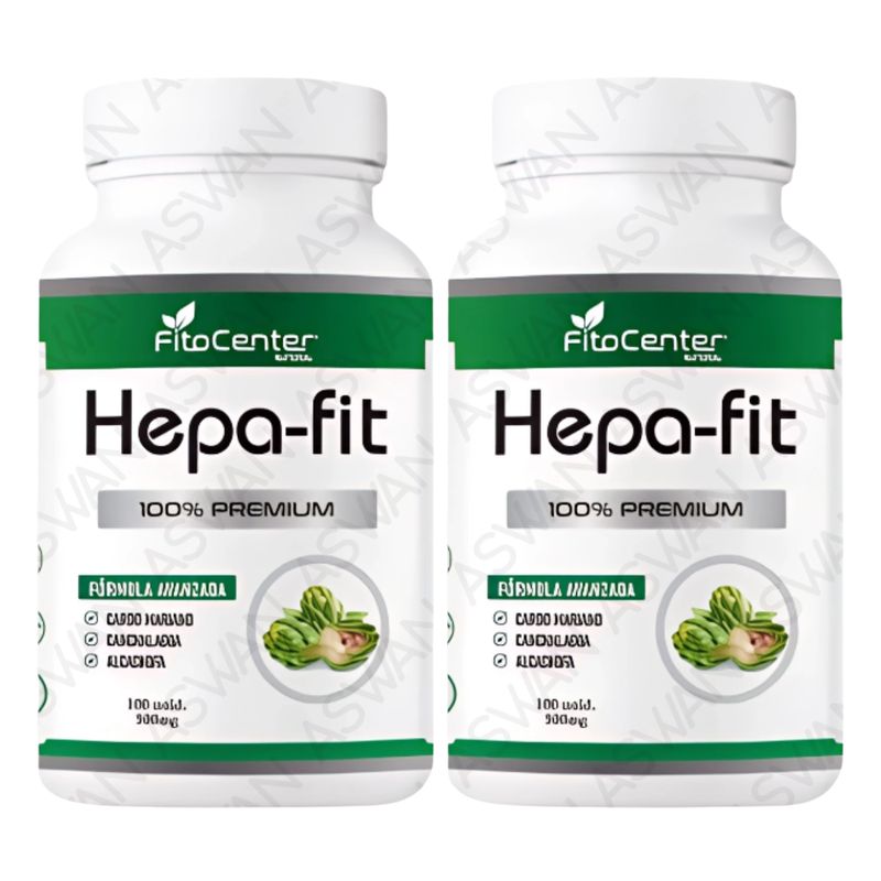 GENERICO - Pack de 2 Hepa-Fit Formula Avanzada   100 unidades  500mg