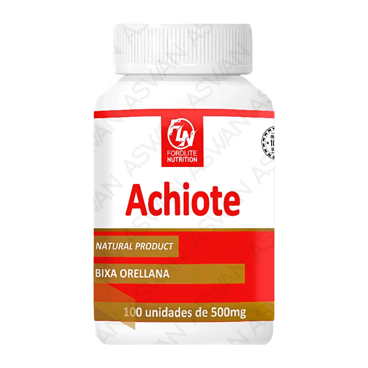 GENERICO - Achiote Bixa Orellana  100 unidades  500mg