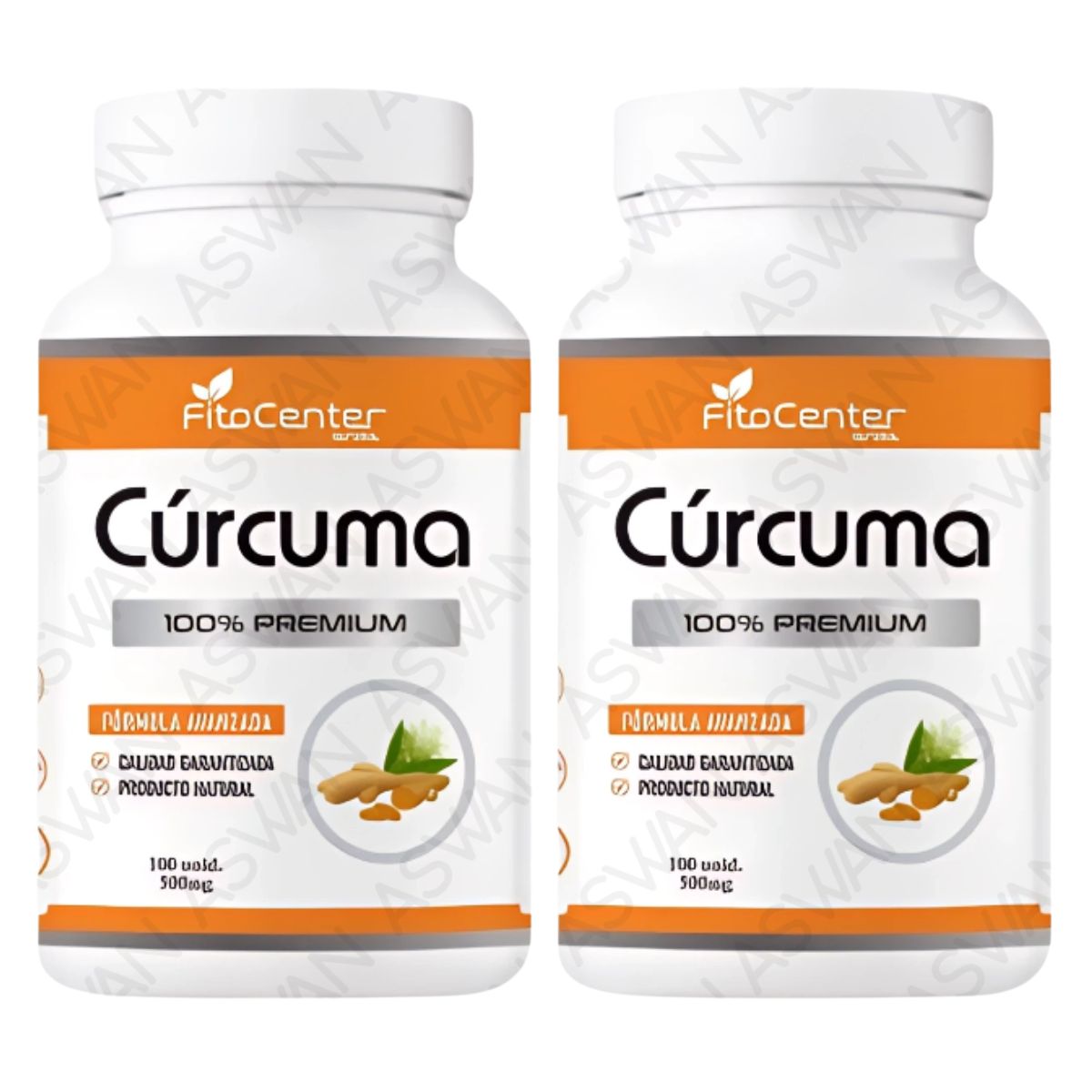 GENERICO - Pack de 2 Cúrcuma Formula Avanzada  100 unidades  500mg